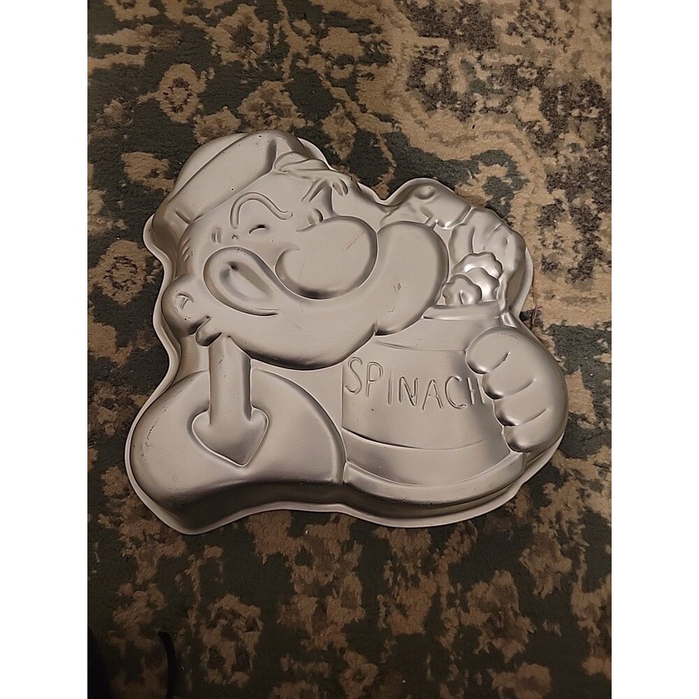 Vintage Wilton 1980 502 1719 Popeye the Sailor Man Spinach Baking Cake Pan